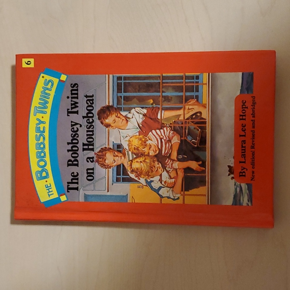 The Bobbsey Twins # 6 - The Bobbsey Twins on a Houseboat by Laura Lee Hope